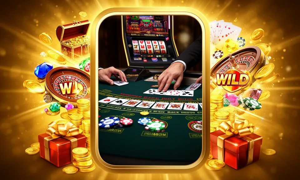 Mobile casino lobby